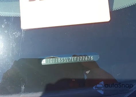 2014 Chevrolet Malibu 1Ls из США, поврежденный, VIN 1G11B5SL7EF177676